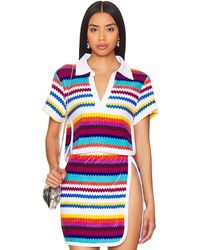 Missoni - POLOSHIRT IN CROPPED-LÄNGE - Lyst
