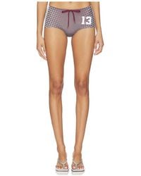 Jaded London - Illusion Print Football Mini Shorts - Lyst