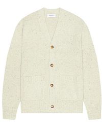 Les Deux - Gary Fleck Wool Cardigan - Lyst