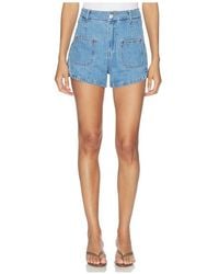 Blank NYC - High Waisted Shorts - Lyst