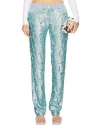Siedres - Sun Sequined Low Rise Pants - Lyst