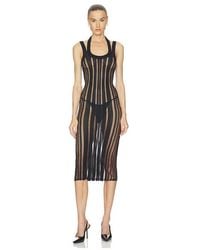Halo - Veiled Midi Dress - Lyst