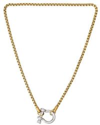 petit moments - Chunky Carabiner Necklace - Lyst