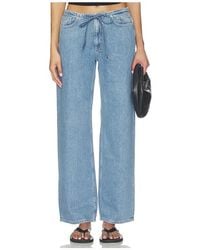 DL1961 - Dl Aura Sienna Low Slung Relaxed Wide Leg Jeans - Lyst