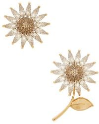 Anton Heunis - Asymmetric Daisy Earrings - Lyst