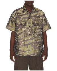 Beams Plus - Camisa Mil-Sht En Color Militar Talla (También En S, M, Xl) - Lyst
