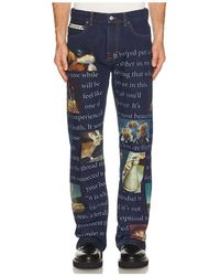 Pleasures - Connection Straight Leg Jeans - Lyst