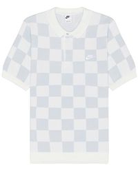 Nike - Checkers Polo - Lyst