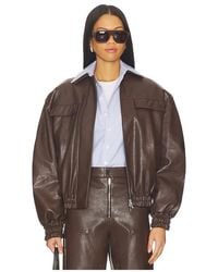 MSGM - Chaqueta En Color Marrón Talla (También En 38, 40) - Lyst