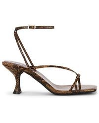 Jeffrey Campbell - Sandalia Fluxx En Color Marrón Talla (También En 6, 7, 7.5, 8, 8.5, 9, 9.5) - Lyst