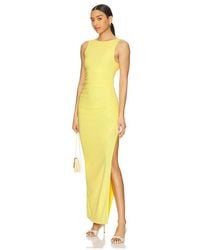 MORE TO COME - Vestido Maisie En Color Amarillo Talla En - Lyst