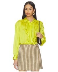 Ulla Johnson - Gesture Long Sleeve Silk Blouse - Lyst