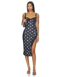 Free People - Not Your Baby Midi Printed Slip Dress - Lyst