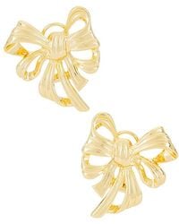 Anine Bing - Ohrringe Bow - Lyst
