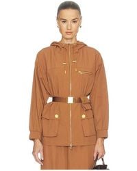 L'Agence - 'Agence Calina Windbreaker Jacket - Lyst