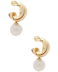 Shashi - Ross Pearl Earring - Lyst