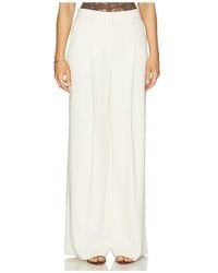 Theory - Oversize Wide Pleated Trouser - Lyst