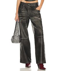 Jaded London - Distressed Faux Leather Colossus Pant - Lyst
