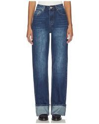 superdown - Lulu Cuffed Jean - Lyst