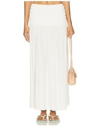 Bobi - Smocked Skirt - Lyst