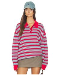 WeWoreWhat - Henley Pull Over Sweatshirt - Lyst