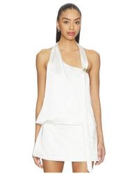 SNDY'S - Anise Halter Top - Lyst