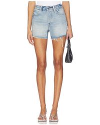 Alexander Wang - Relaxed Short With Crystal Belt Loops - Lyst