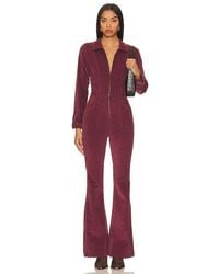 Free People - X We The Free Jayde Cord Flare Jumpsuit - Lyst