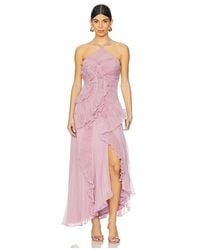 AMUR - Lorelie Halter Gown - Lyst
