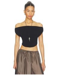 Indah - Maha Solid Cowl Neck Vest Top - Lyst