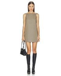 Sans Faff - Check Gigi Mini Dress - Lyst