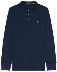 Polo Ralph Lauren - Pima long sleeve polo - Lyst