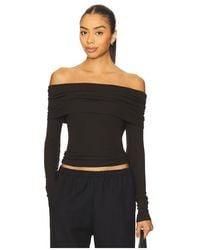 Enza Costa - Off Shoulder Top - Lyst