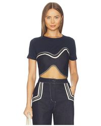 AZULU - Ceci Top - Lyst