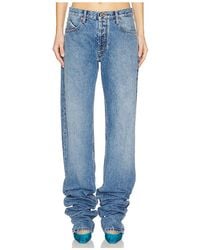 The Attico - Long Pant En Color Azul Talla En - Lyst