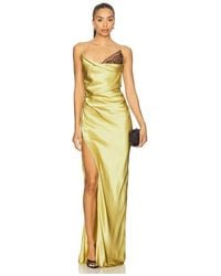 The Sei - Lace Inset Cowl Gown - Lyst