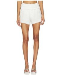 Area - Girly Rib Knit Short - Lyst