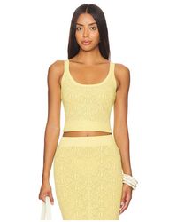 SNDY'S - X Revolve Josefina Top En Color Amarillo Talla En - Lyst