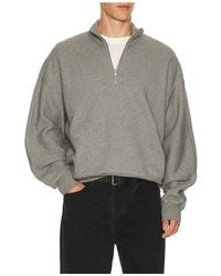 Agolde - Idris Quarter Zip Sweater - Lyst