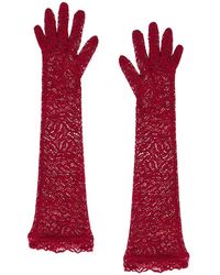 Beaufille - Stretch Lace Elbow Gloves - Lyst