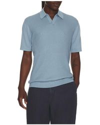 Rag & Bone - POLO JOHNNY SAXON en Baby Blue - Lyst