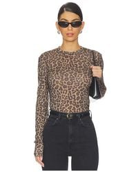 Anine Bing - Sylvie Long Sleeve Tee - Lyst