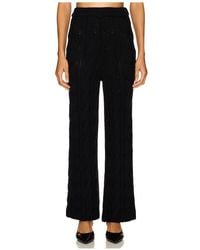 ROWEN ROSE - Pantalón En Color Negro Talla (También En M, S, Xs) - Lyst