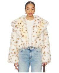 MORE TO COME - Rockie Faux Fur Jacket - Lyst