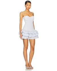 knee length dresses for ladies Chantell Yellow Mini Dress - US 14 main image 0