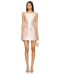 Courtney Zheng - Blanche Dupion Mini Dress - Lyst