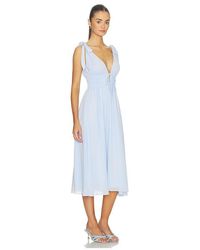 Tularosa Emma Midi Dress in Brown | Lyst