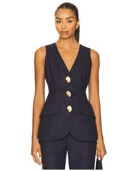 Cara Cara - Chaleco Wes En Color Azul Marino Talla (También En 00, 10, 12, 2, 4, 6, 8) - Lyst