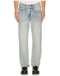 TRUE RELIGION - Billy Big T Flap Crystal Jeans - Lyst