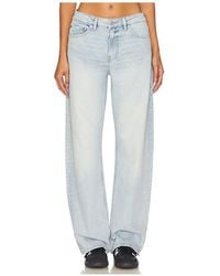 EB DENIM - Hose Mit Lockerer Passform Und Geschwungenem, Weitem Bein Alida - Lyst